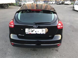 2017 Ford Focus III Рестайлинг, чёрный, 900000 рублей, вид 4