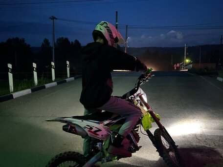 2021 Motoland MX 125, зелёный, 80000 рублей, вид 4
