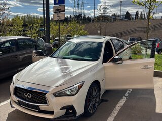 2018 Infiniti Q50 I Рестайлинг, белый, 2950000 рублей, вид 5