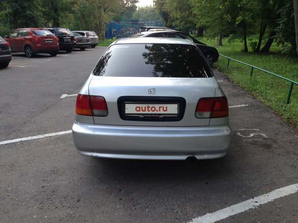 1999 Honda Civic VI, серебристый - вид 5