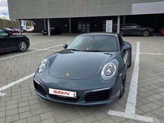 2016 Porsche 911 Carrera 4S VII (991) Рестайлинг, серый, 11100000 рублей, вид 4