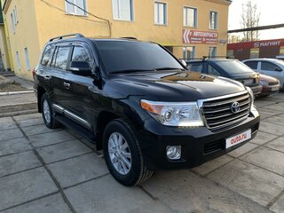 2012 Toyota Land Cruiser 200 Series Рестайлинг 1, чёрный, 3700000 рублей, вид 3