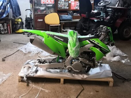 2023 Kawasaki KX 450, зелёный, 770000 рублей, вид 3