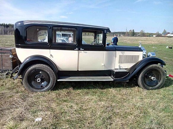 1927 Packard Six, чёрный - вид 1