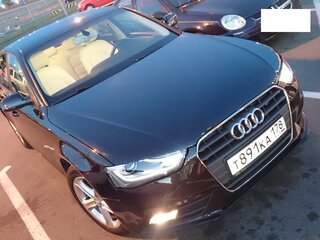 2014 Audi A4 IV (B8) Рестайлинг, чёрный, 1690000 рублей, вид 5