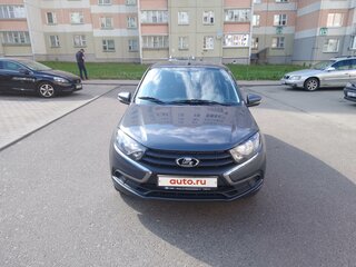 2021 Lada (ВАЗ) Granta I Рестайлинг, серый, 825000 рублей, вид 2