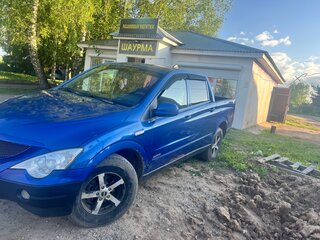 2008 SsangYong Actyon Sports I, синий, 450000 рублей, вид 1