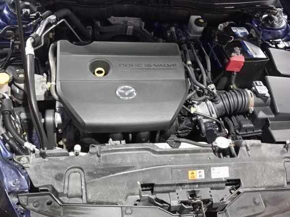 2008 Mazda 6 II (GH), синий, 777000 рублей - вид 12