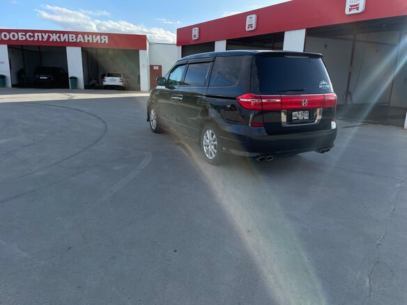 2008 Honda Elysion I Рестайлинг, фиолетовый, 1700000 рублей - вид 8