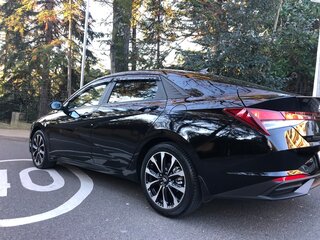 2021 Hyundai Elantra VII (CN7), чёрный, 2500000 рублей, вид 3