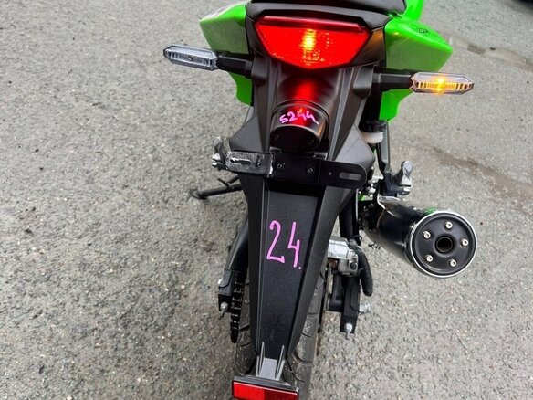 2008 Kawasaki Ninja 250R, зелёный, 370000 рублей - вид 13