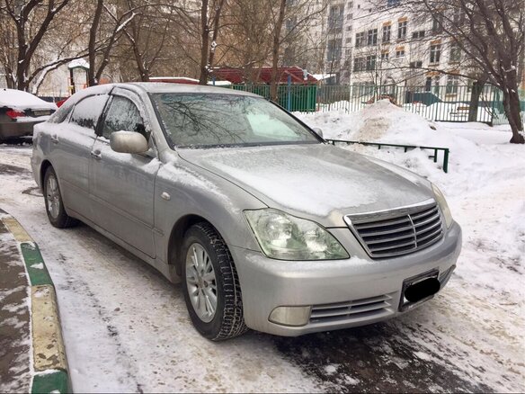 2005 Toyota Crown XII (S180), серебристый