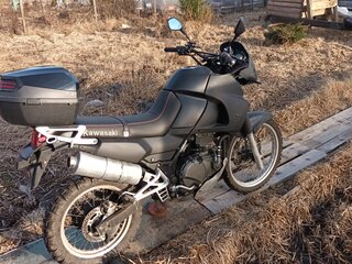 1993 Kawasaki KLE 500, чёрный, 300000 рублей, вид 2