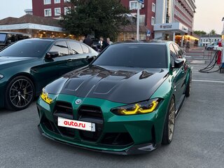 2021 BMW M3 Competition Package VI (G80), зелёный, 12500000 рублей, вид 1