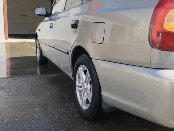 2008 Hyundai Accent ТагАЗ II, бежевый - вид 7