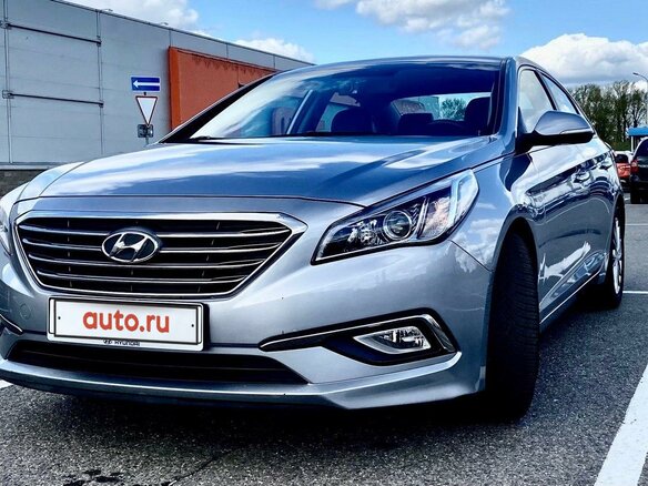 2015 Hyundai Sonata VII (LF), серый, 1350000 рублей