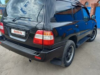 2006 Toyota Land Cruiser 100 Series Рестайлинг 2, чёрный, 1900000 рублей, вид 3