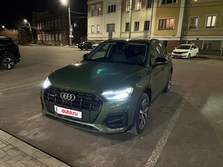 2021 Audi Q5 45 TFSI II (FY) Рестайлинг, зелёный, 4248800 рублей, вид 5