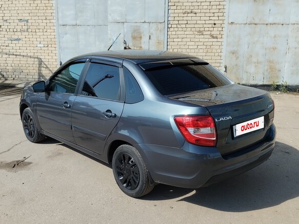 2020 Lada (ВАЗ) Granta I Рестайлинг, серый, 885000 рублей - вид 5