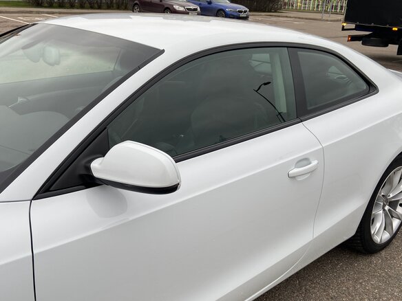 2013 Audi A5 I (8T) Рестайлинг, белый - вид 11