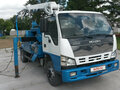 2010 Isuzu Автобетононасос, синий