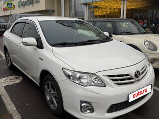 2012 Toyota Corolla X (E140, E150) Рестайлинг, белый, 1300000 рублей, вид 3