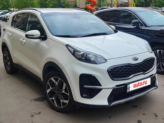 2019 Kia Sportage IV Рестайлинг, белый, 2650000 рублей, вид 2