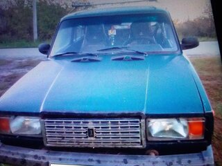 2006 Lada (ВАЗ) 2107, синий, 100000 рублей, вид 1