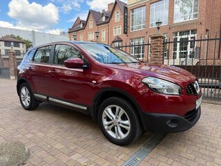 2010 Nissan Qashqai I Рестайлинг, красный, 989000 рублей, вид 2