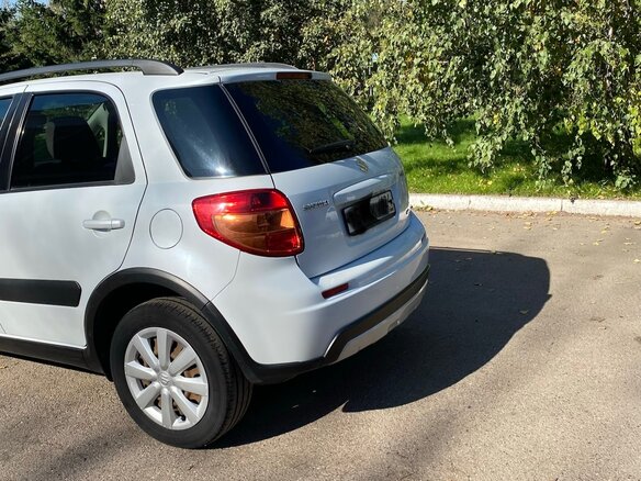 2013 Suzuki SX4 I (Classic) Рестайлинг, белый, 1200000 рублей - вид 8