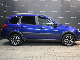 2024 Lada (ВАЗ) Granta Cross I Рестайлинг, синий, 940000 рублей, вид 4