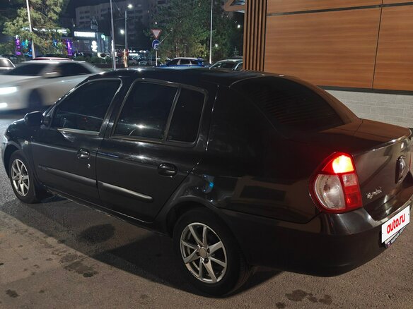 2007 Renault Symbol I Рестайлинг 2, чёрный, 195000 рублей - вид 12