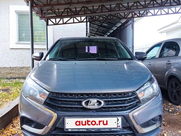 2020 Lada (ВАЗ) Vesta I, серый, 875000 рублей - вид 2