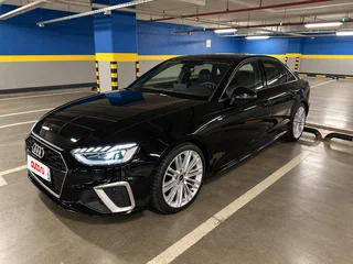 2021 Audi A4 40 TDI V (B9) Рестайлинг, чёрный, 4098500 рублей, вид 1
