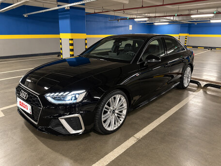 2021 Audi A4 40 TDI V (B9) Рестайлинг, чёрный, 4098500 рублей, вид 1