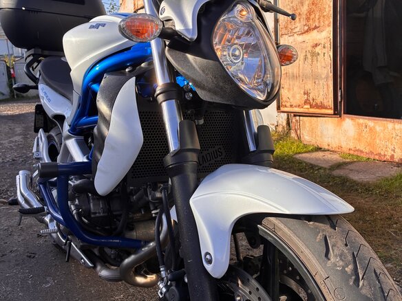 2009 Suzuki SFV 650 Gladius, синий, 375000 рублей - вид 4