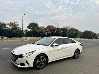 2022 Hyundai Elantra VII (CN7), белый, 1650000 рублей, вид 1
