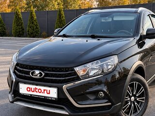 2018 Lada (ВАЗ) Vesta SW Cross I, чёрный, 990000 рублей, вид 1