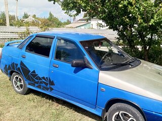1998 Lada (ВАЗ) 2110, синий, 140000 рублей, вид 3