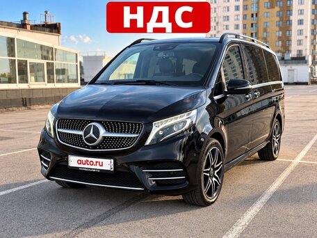 2021 Mercedes-Benz V-Класс Long 250 d длинный III (W447) Рестайлинг, чёрный, 8500000 рублей, вид 1