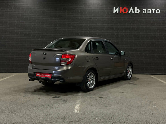 2016 Lada (ВАЗ) Granta Sport I, коричневый, 640000 рублей - вид 4