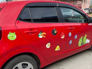 2017 Kia Picanto III, красный, 1199999 рублей, вид 3