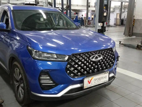 2022 Chery Tiggo 7 Pro I, синий, 1350000 рублей, вид 2