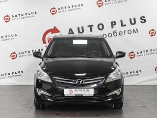 2015 Hyundai Solaris I Рестайлинг, чёрный, 1149000 рублей, вид 3