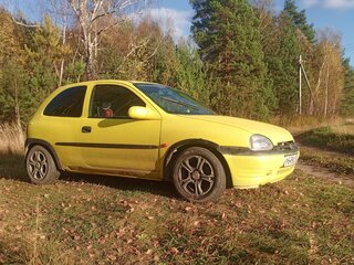 2000 Opel Corsa B, жёлтый, 180000 рублей, вид 3