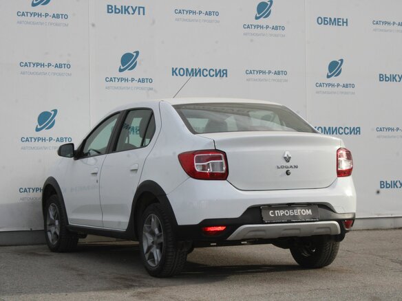 2020 Renault Logan Stepway II Рестайлинг, белый, 1195000 рублей - вид 6