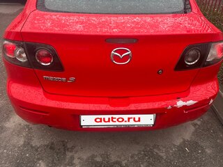 2008 Mazda 3 I (BK) Рестайлинг, красный, 350000 рублей, вид 2