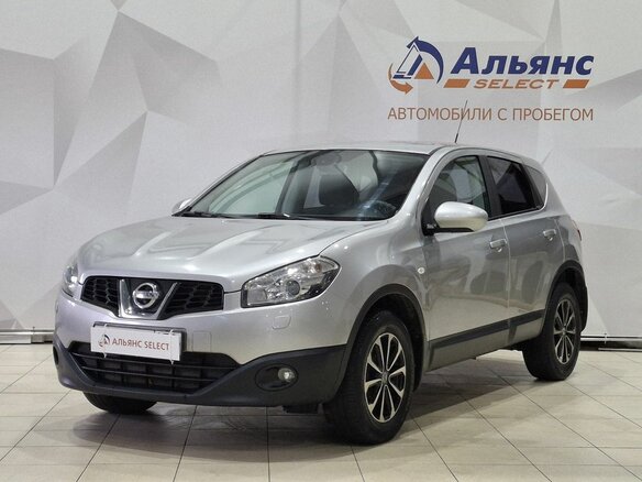 2013 Nissan Qashqai I Рестайлинг, серебристый, 1110000 рублей - вид 6