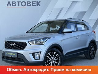2021 Hyundai Creta I Рестайлинг, серебристый, 2125000 рублей, вид 1