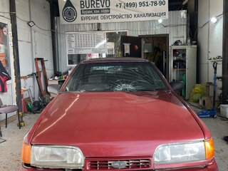 1990 Ford Scorpio I, красный, 130000 рублей, вид 2